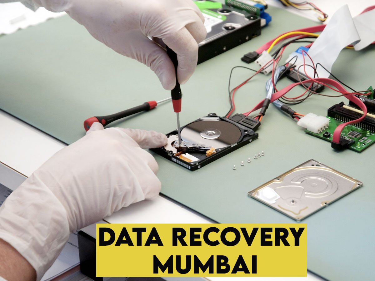 Professional data recovery lab in Mumbai showing clean room facility and advanced recovery equipment at Bombay Computers